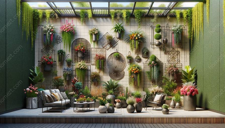 designing vertical gardens for aesthetic appeal