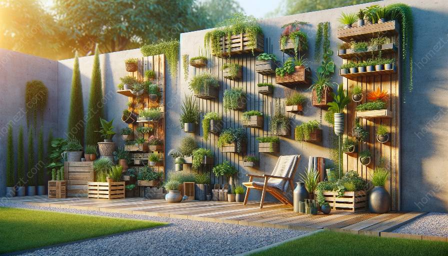 Idee per il giardinaggio verticale fai da te