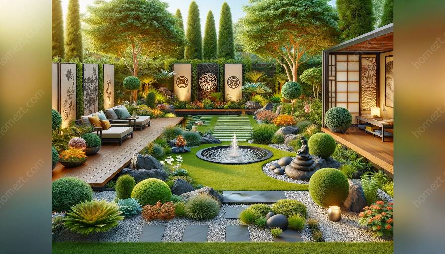 le feng shui dans le jardinage