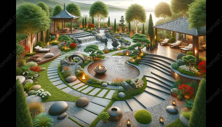 Principi del feng shui nella progettazione del giardino