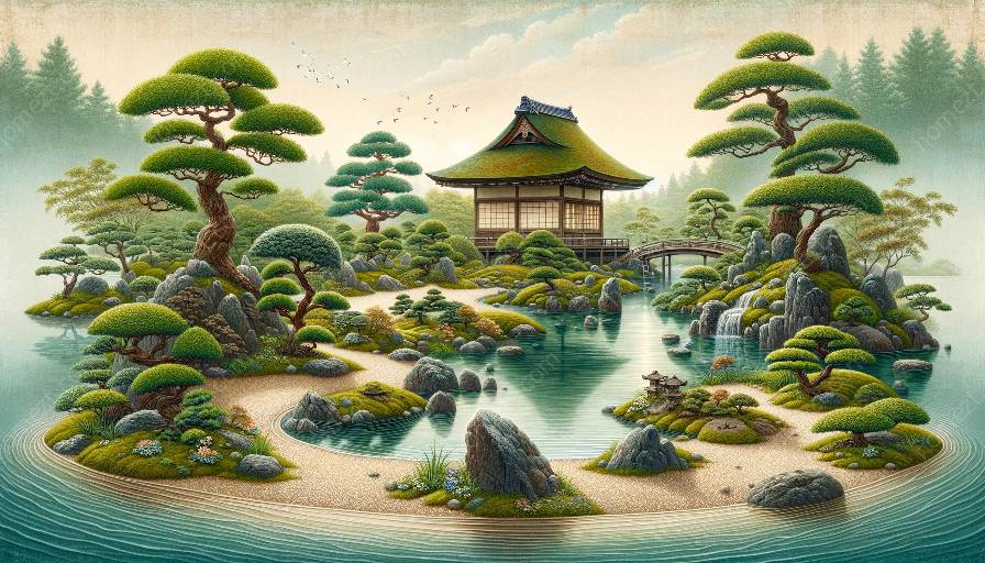 history of japanese gardens