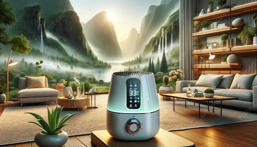 humidifier lan efisiensi energi