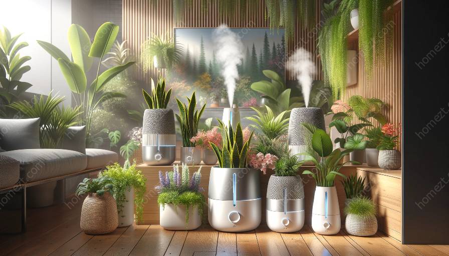 ਪੌਦੇ ਦੀ ਦੇਖਭਾਲ ਲਈ humidifiers