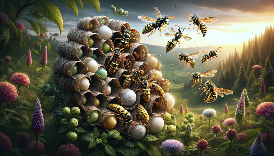 wasps এর জীবনচক্র