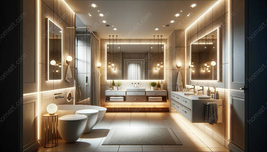 iluminación para baño