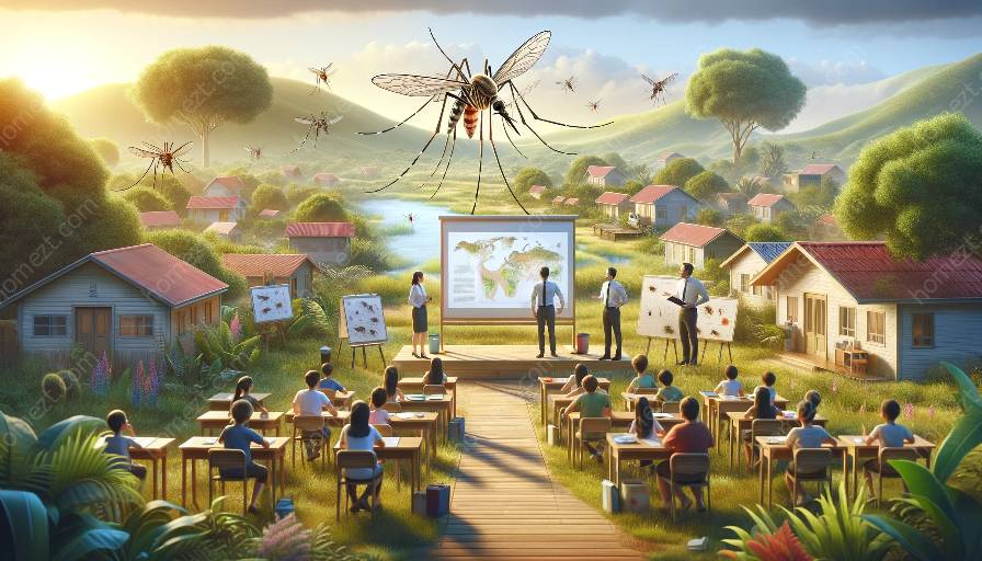 educação sobre controle de mosquitos