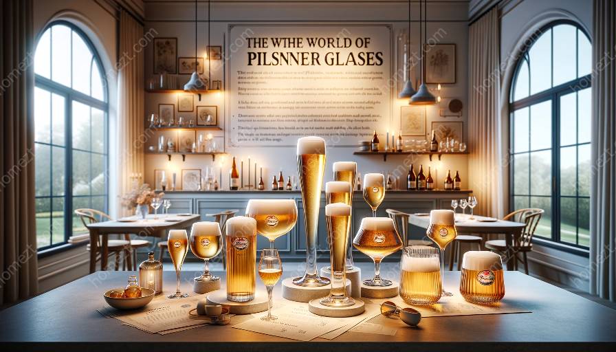 pilsner glasses