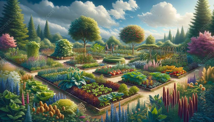 guildes de plantes et plantations compagnes