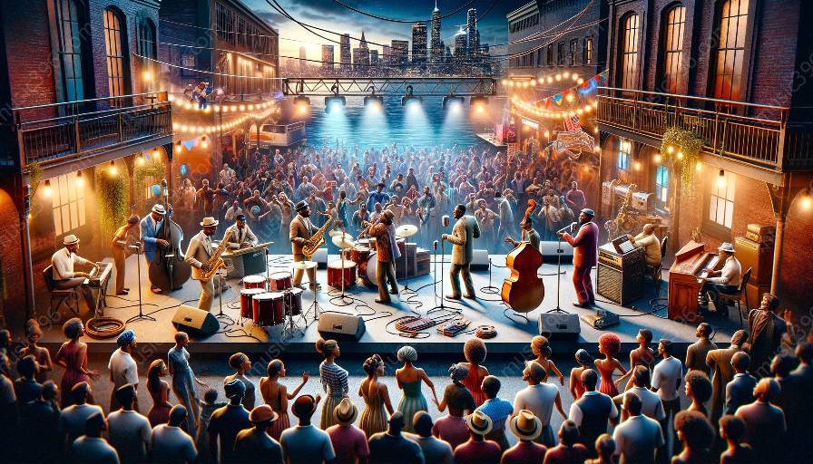 Artes visuales e influencias culturales del jazz y el blues