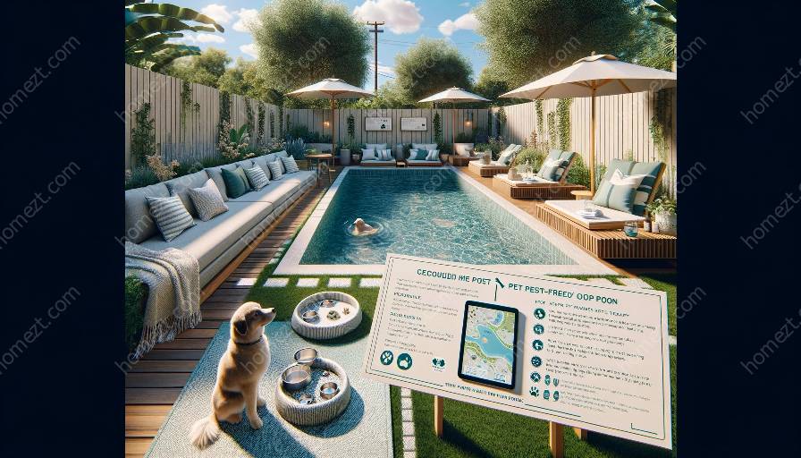 protecting pets in pool areas