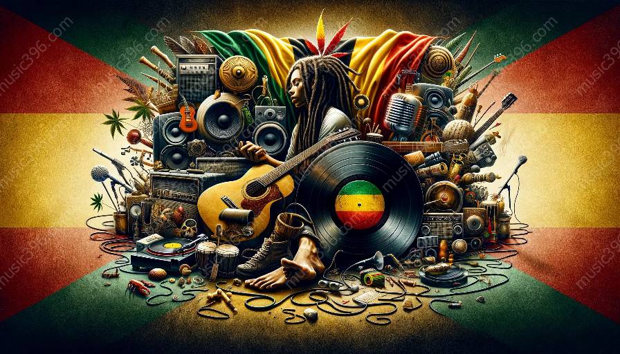 Je, ni vipengele gani muhimu vya utayarishaji wa muziki wa reggae?