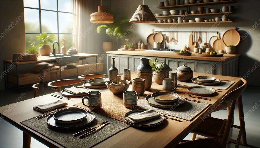 set peralatan makan stoneware