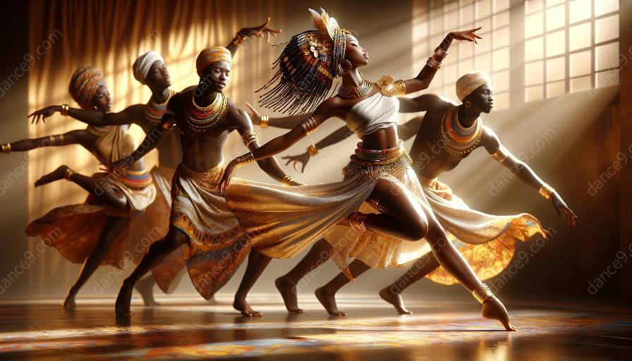tradycyjny taniec afrykański