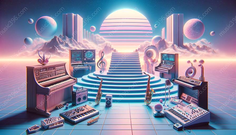 Indflydelsesrige kunstnere og nøglefigurer i Vaporwave-genren