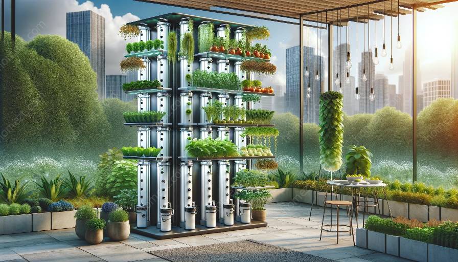 vertical hydroponic gardening