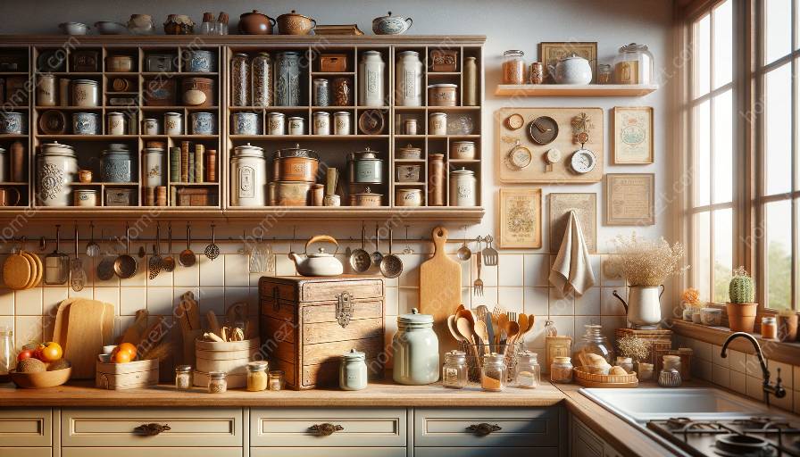 vintage kitchen storage accessories