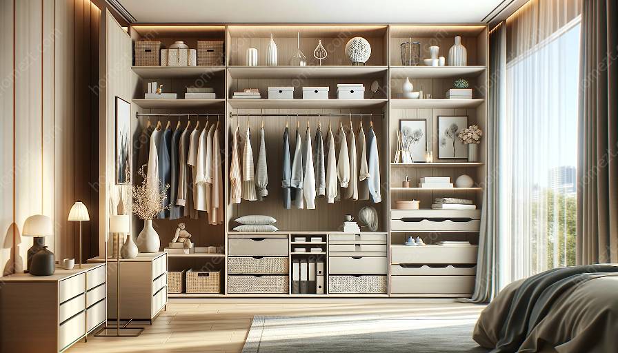 organisasyon ng wardrobe