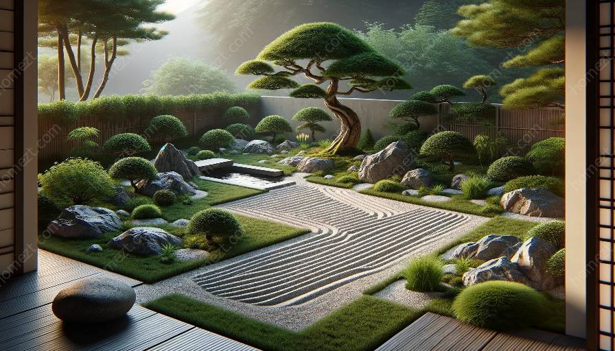 philosophie zen dans les jardins japonais