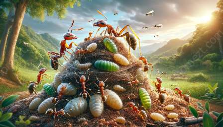 ciclul de viață al furnicilor