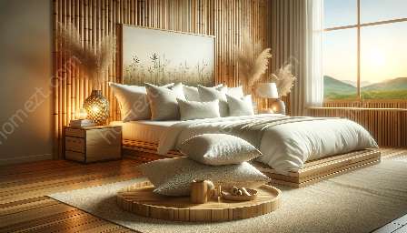 almofadas de bambu