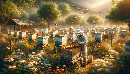 managementul coloniilor de albine