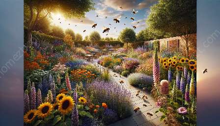 grădinărit prietenos cu albinele