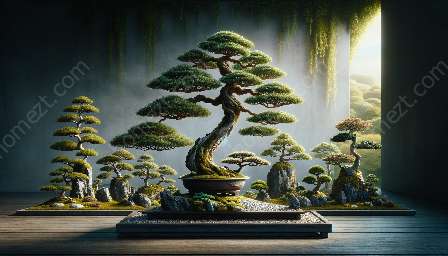 bonsai estetik och designprinciper