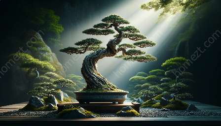 stiluri bonsai: literati