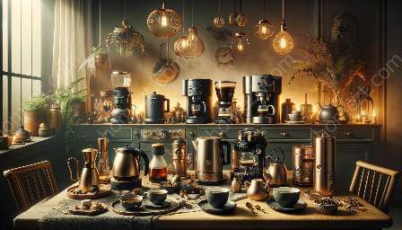 コーヒー、紅茶、エスプレッソ器具