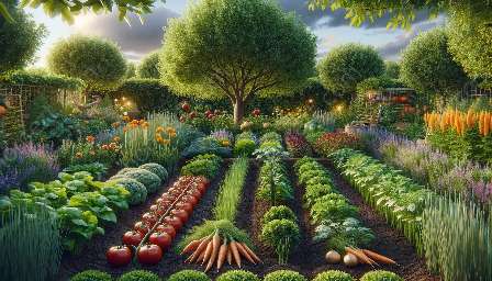 sällskapsplantering för ätbara trädgårdar