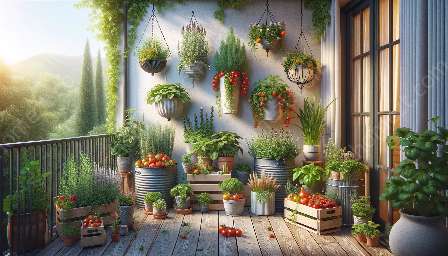 grădinărit în containere pentru plante comestibile