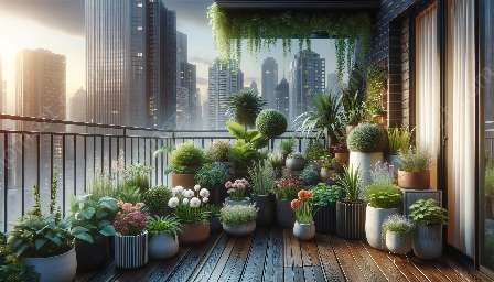 grădinărit în containere pentru medii urbane
