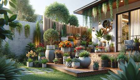 jardinage en pot