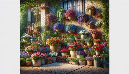 container gardening with annuals