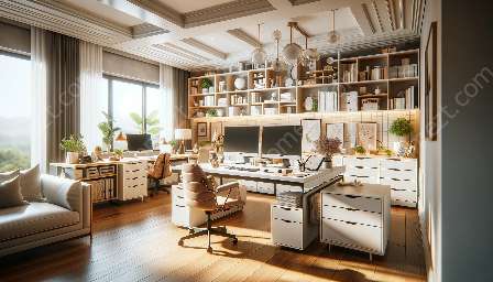 créer un espace de bureau à domicile fonctionnel