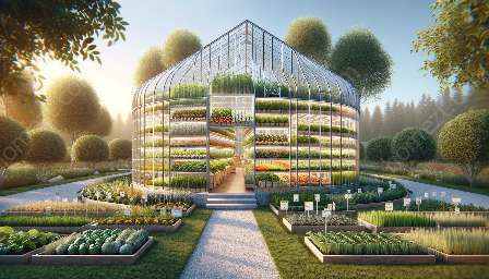 Pflanzenauswahl und -planung im Gewächshausgartenbau
