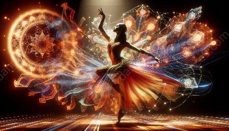 танцы и цифровая проекция