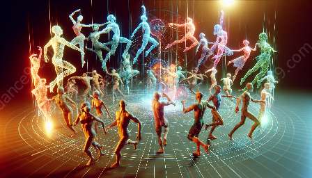 dança e holografia