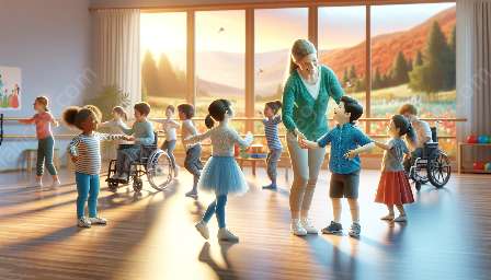 danse pour les enfants ayant des besoins spéciaux