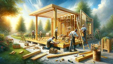 construção de deck e varanda