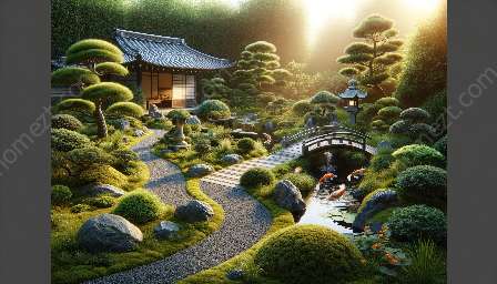 princípios de design de jardins japoneses
