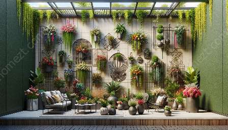 Gestaltung vertikaler Gärten mit ästhetischem Reiz