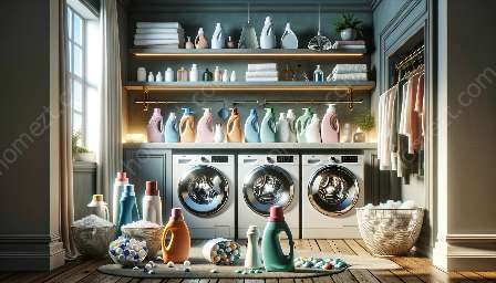 detergents and fabric softeners