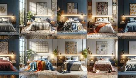 forskellige stilarter af sengetæpper