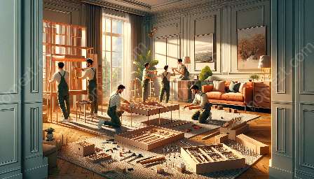 家具の分解と組み立て
