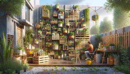 DIY vertikala trädgårdsprojekt