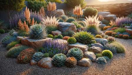 plantas tolerantes à seca para jardins de pedras