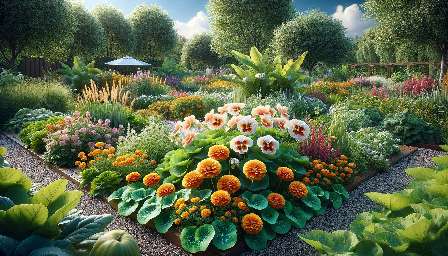 edible flower beds