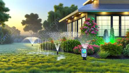 garantindo água potável para atividades de jardinagem e paisagismo