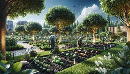 gödsling och markvård för träd och fruktträdgårdar